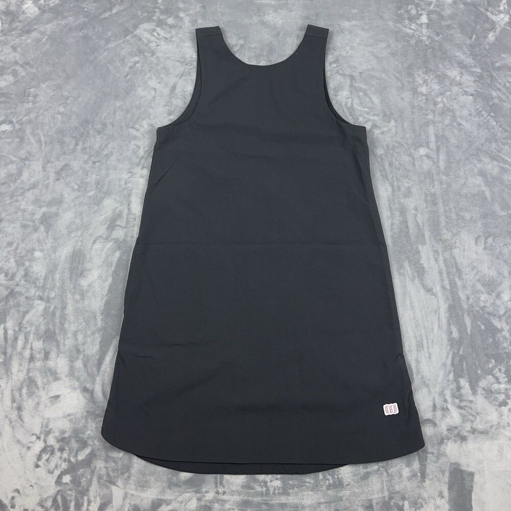 Topo Designs Dress Women's Size XS Black Global Pullover Tunic Tank Nylon